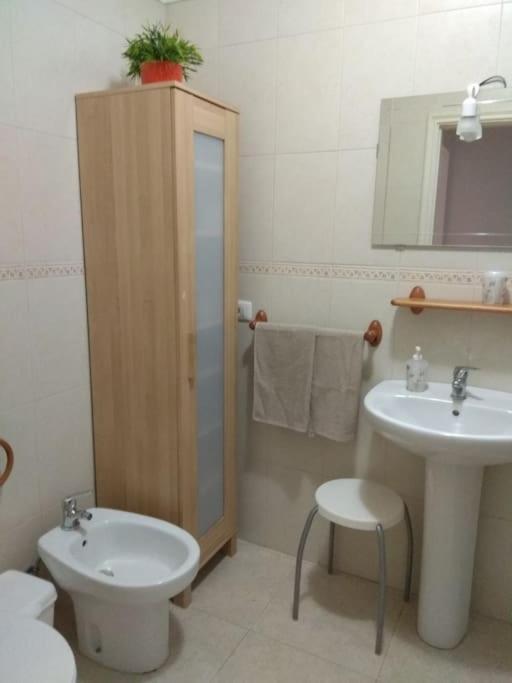 Apartamento Con Vistas Al Mar, Piscina Y Wifi 칸델라리아 외부 사진
