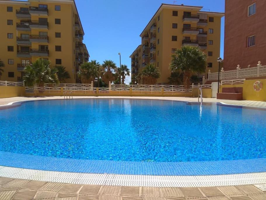 Apartamento Con Vistas Al Mar, Piscina Y Wifi 칸델라리아 외부 사진